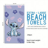 Disney Lilo Stitch Beach Towel bath 140 x 70 cm