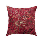 Embossed Velvet Throw Filled Cushion