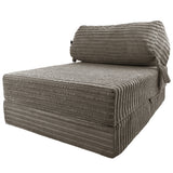 Jumbo Cord Z bed With Pillow Chair Bed Sofa