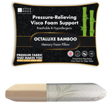 Octaluxe Bamboo Visco Memory Foam Pillow