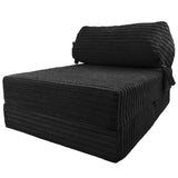 Jumbo Cord Z bed With Pillow Chair Bed Sofa