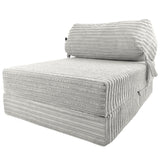 Jumbo Cord Z bed With Pillow Chair Bed Sofa