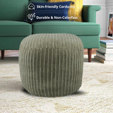 Oval Shape Foot Rest Stool Pouffe Footstools