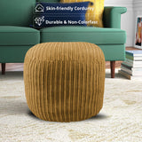 Oval Shape Foot Rest Stool Pouffe Footstools