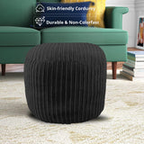 Oval Shape Foot Rest Stool Pouffe Footstools