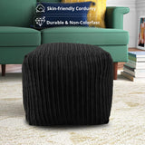 Square Shape Foot Rest Stool Pouffe Footstools