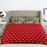 The Grinch Dr. Seuss  Christmas Microfibre Duvet Cover