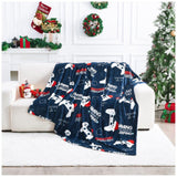 Shop Christmas Game On Fleece Throw Blanket | Limited Stock Available | Christmas Sale | iStyleMode