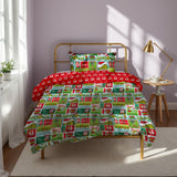 The Grinch Dr. Seuss  Christmas Microfibre Duvet Cover