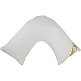 Goose Feather & Down V Shape Pillow