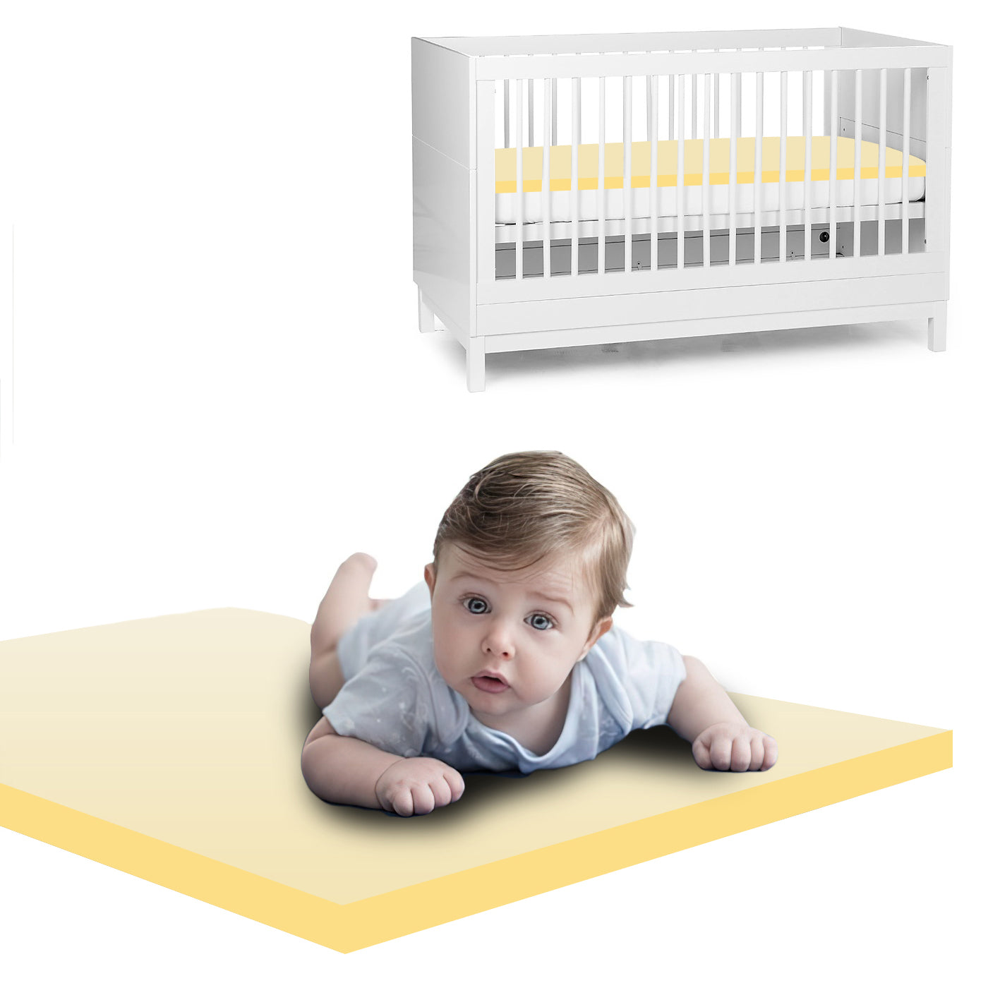 Buy Comfortable Cot Memory Foam Mattress Toppers in The UK iStyleMode iStyle Mode